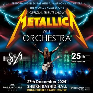 METALLICA SHOW S&M TRIBUTE with PALLADIUM Orchestra Live in Dubai Concerts