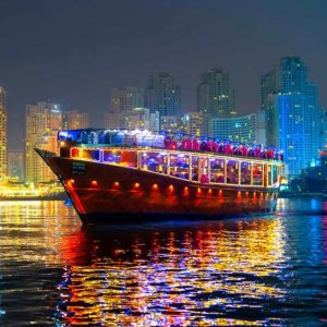 Dubai Marina Luxury Dhow Dinner Cruise Brunches